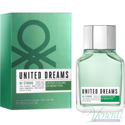 Benetton United Dreams Men Be Strong EDT 60ml за Мъже Мъжки Парфюми